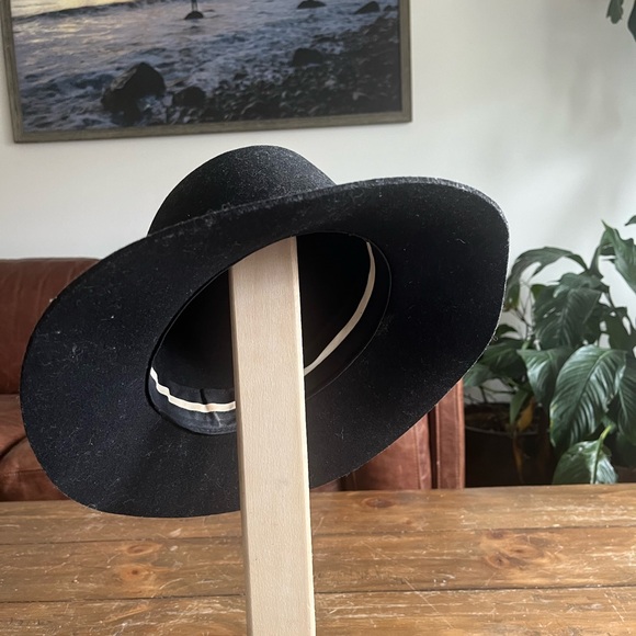 Rag and bone - Floppy Brim Wool Fedora Hat - Picture 3 of 7